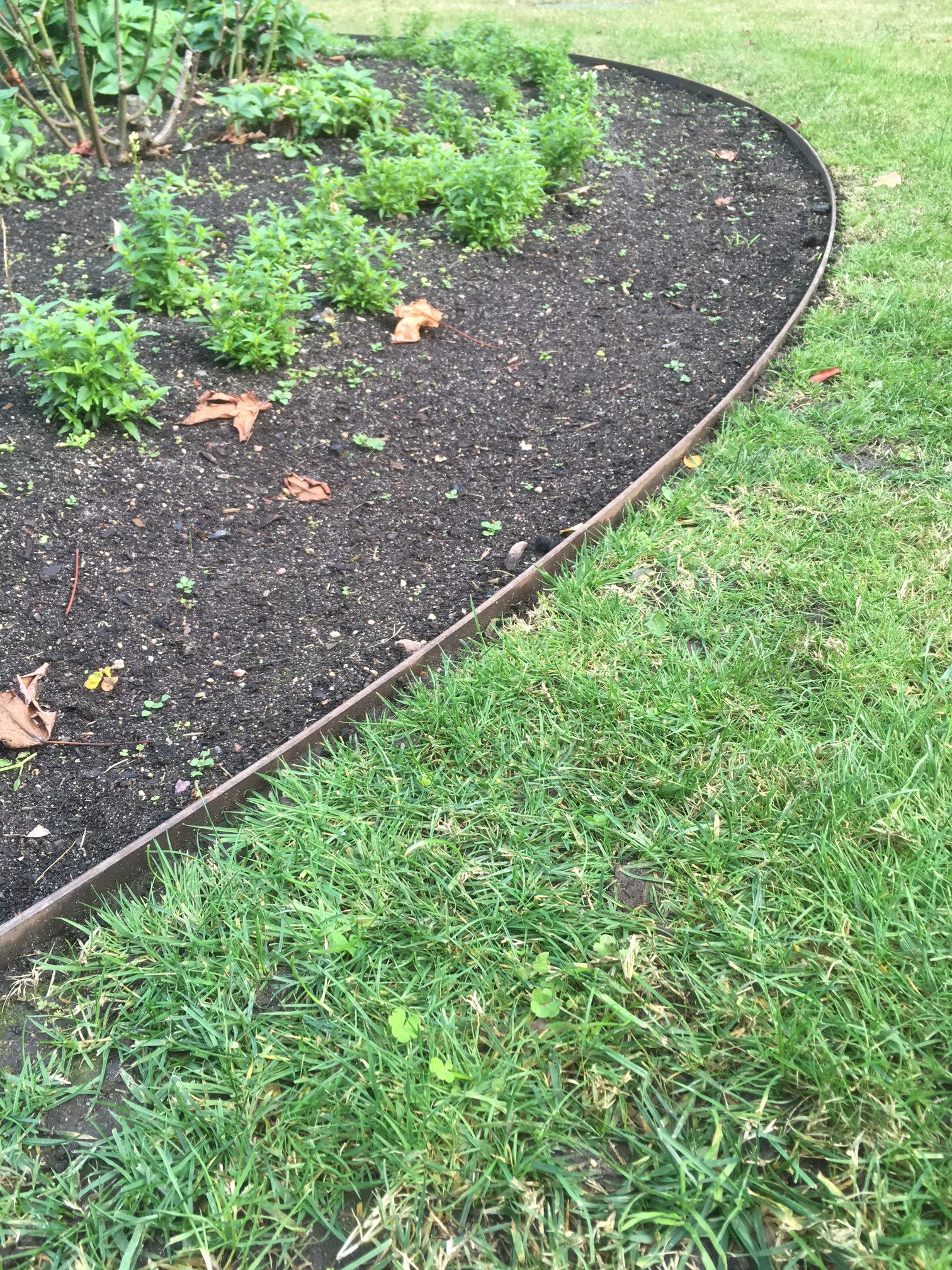 Metal Walkway Edging Steel Garden Edging Installation